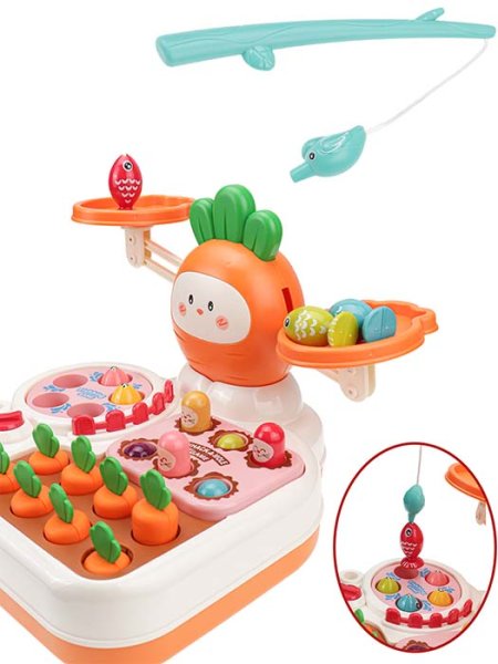 Рыжий кот Игрушка развивающая "Морковка"