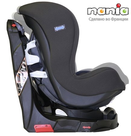 Nania Revo Автокресло 0-18кг / цвет  Premium Black Черный