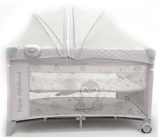 Sweet Baby Кровать-манеж Lollo Grey Rabbit