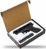 Металлический пистолет "Glock-43" с глушителем