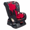 Leader Kids Автокресло Rally II, цвет / Leaf Red (красный+принт деревья)