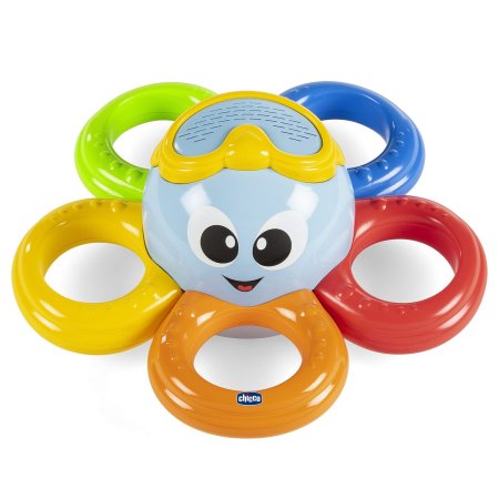 Chicco Игрушка для ванны Осьминог / разноцветный