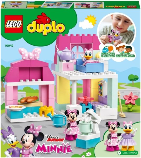 LEGO DUPLO Конструктор "Дом и кафе Минни", 91 деталь