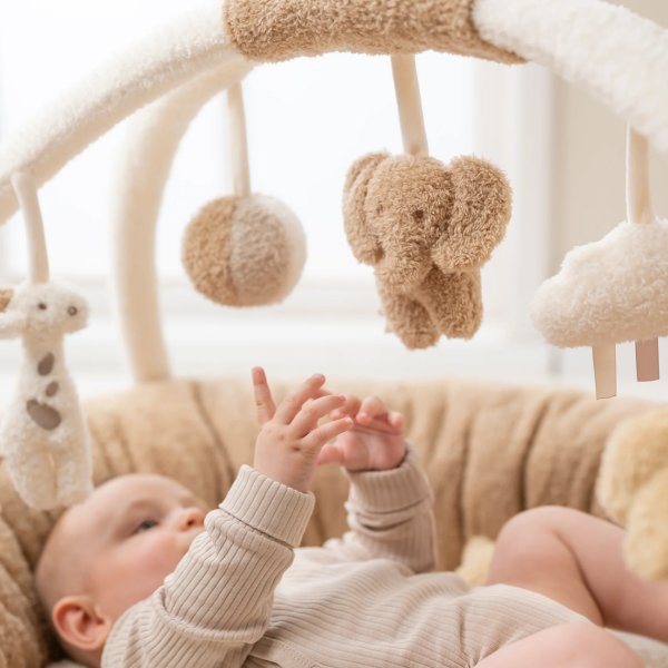 Nattou (Наттоу) Коврик детский игровой круглый TEDDY с арками 856188