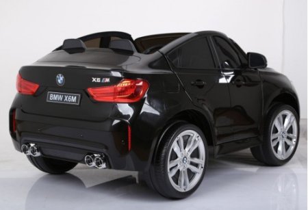 Rivertoys детский электромобиль BMW X6M (JJ2168) черный