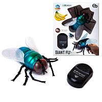 ZF Интерактивная игрушка Гигантская муха / цвет голубой					