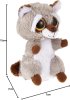 TY Мягкая игрушка Beanie Boo's Енот Racoon / цвет серый, коричневый