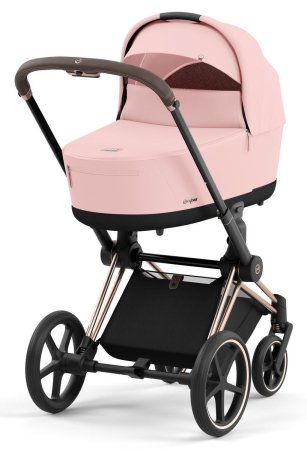 Коляска Cybex Priam IV Rosegold 2в1,+спаль.блок (Peach Pink)
