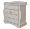 Bambini Moretti Детский пеленальный комод "Витэлия люкс два" / цвет белый
