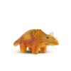 Maxitoys Игрушка-сквиш Антистресс-Динозавр Трицератопс, 14 см, в красочном пакете с окошком