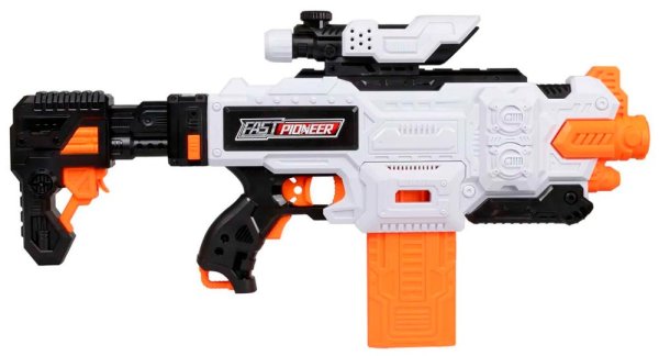 1Toy Бластер Funmax A61, 12 выстрелов, 24 снаряда