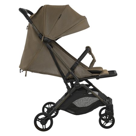 Коляска PERA Plus (прогул) рама carbon/PU (Tuareg Beige/gold)