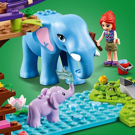 Lego Конструктор Friends "Джунгли: штаб спасателей"