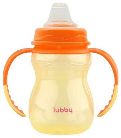 Lubby Поильник-непроливайка, 250 мл / цвет желтый