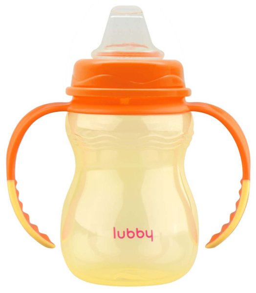 Lubby Поильник-непроливайка, 250 мл / цвет желтый