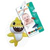 Игрушка для ванны акула желтая 11 см, в сетке, КАПИТОШКА в кор.2*120шт