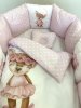 Lappetti Комплект для овальной и прямоугольной кроватки "Балерина" 4 предмета