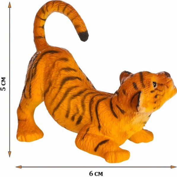 Masai Mara Набор фигурок из серии "Мир диких животных": Семья тигров, 3 предмета