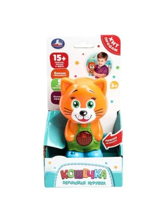 Умка Обучающая кошечка 15 сказок, песен и фраз в кор.