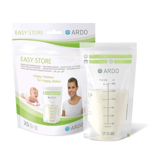 Ardo Пакеты для хранения и замораживания грудного молока Easy Store, 25 штук