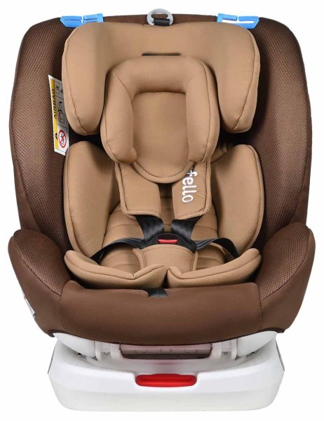 Farfello Автокресло Isofix YB102A / цвет coffee (кофейный)