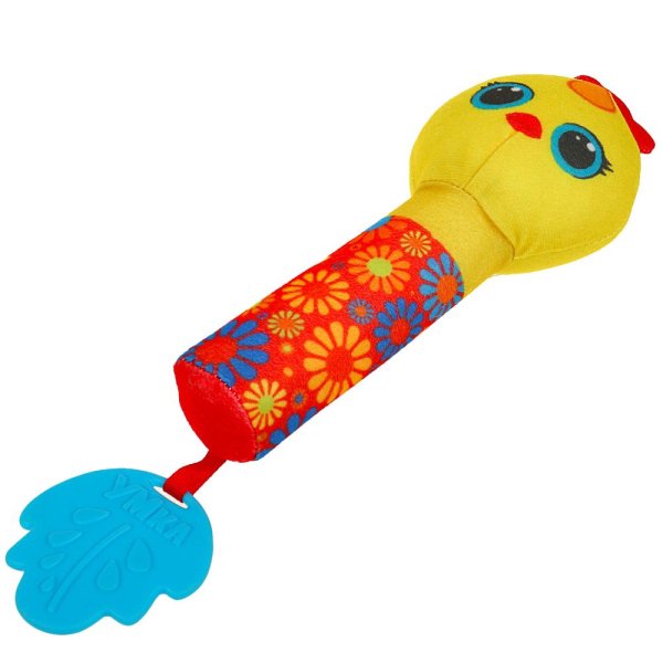 359103 Текстильная игрушка погремушка - пищалка мякиши Умка в кор.250шт