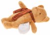 Drema BabyDou Игрушка для сна Мишка в шарфе с белым и розовым шумом / цвет карамельный