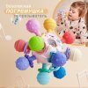 Развивающая игрушка «Тянучка» сенсорная, с погремушкой, от 3 мес., Крошка Я 10092358