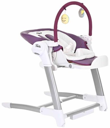 Pituso Стул для кормления 3 в 1 Triola / цвет Purple (сливовый)