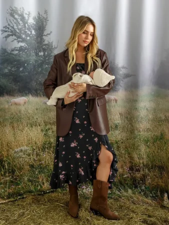 Amarobaby Комбинезон вязаный детский демисезонный Pure Love Tot, размер 56 / цвет молочный