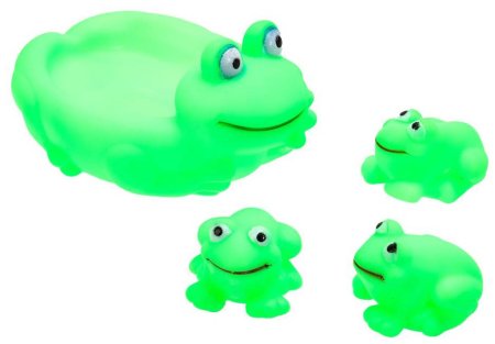 Капитошка Игрушка для ванны «Лягушка-мыльница»