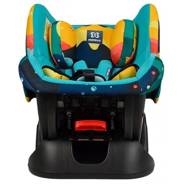 Farfello Автокресло GE-B / цвет yellow-colorful/космос желтый
