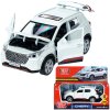 Машина металл chery tiggo 4 pro 12 см, двери, кап, баг, инер, белый, кор. Технопарк 415041