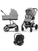 Коляска Cybex Balios S Lux SLV 3в1(+дожд) (Stone Grey)