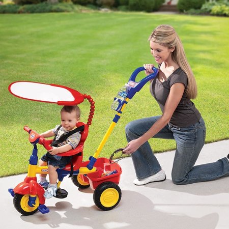 Little Tikes Велосипед детский трехколесный 3 в 1/цвет красно-синий