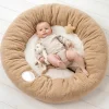 Коврик детский игровой круглый Nattou (Наттоу) TEDDY с арками 