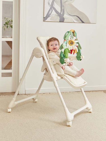 Happy Baby Стул для кормления William pro / цвет milky (молочный)
