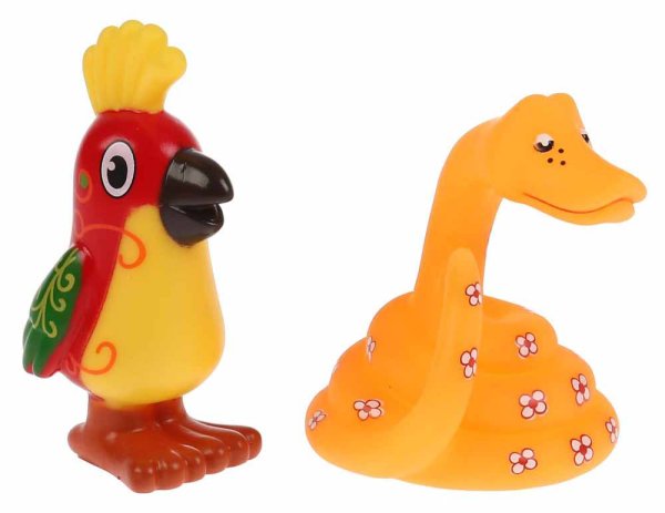 Капитошка Набор игрушек для ванны «38 попугаев»