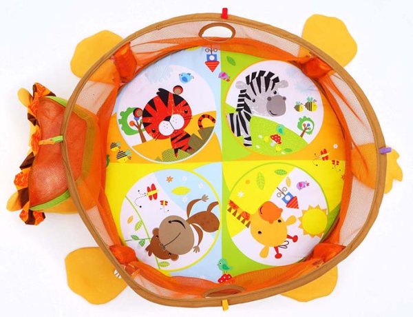 Крошка Я Развивающий коврик 3 в 1 «Лев»