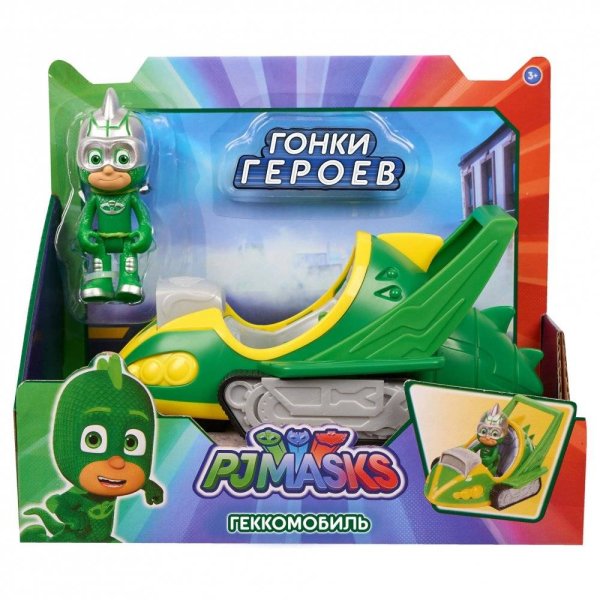 игрушка PJ Masks Герои в масках. Игровой набор Геккмобиль