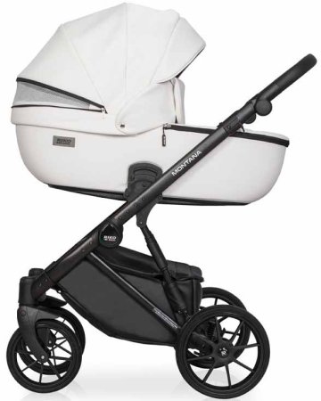 Riko Basic Коляска Montana 3 в 1 Ecco / цвет White (белый)