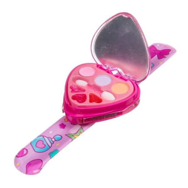 Bondibon Набор детской декоративной косметики Eva Moda, BOX 20,9*8,8*24,8 см; косметичка-браслет, тени для век
