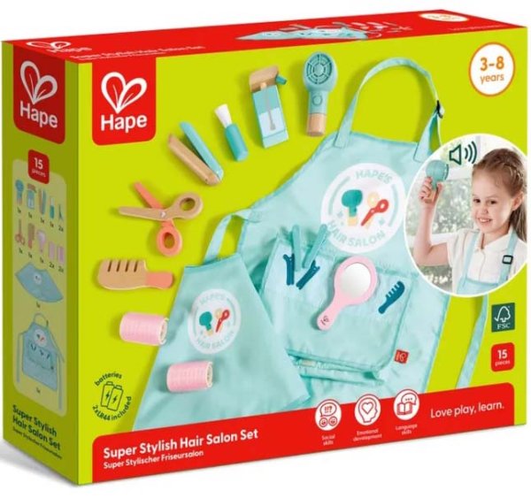 Hape Игровой набор для парикмахерской
