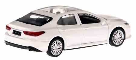 Автопанорама Металлическая лицензионная машинка Toyota Camry / цвет белый
