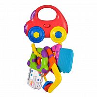 Жирафики Музыкальная игрушка "Машинка с ключиками" со светом и прорезывателями					