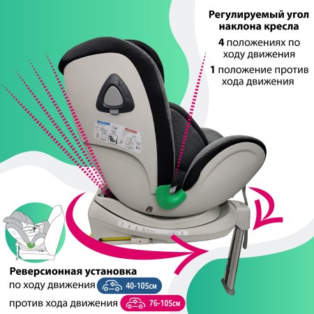 Nuovita Автокресло Maczione NiS1-1 I-Size / цвет Grigio/Серый