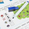 Умка Прописи «Цифры, для детей 5-6 лет» из серии «Пиши-стирай»  – внешний вид и детали