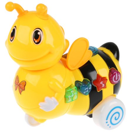 УМка Музыкальная каталка "Пчелка", сказка К. Чуковский, со световыми эффектами