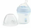 Бутылочка Natural Feeling,0мес.+,силиконовая соска с наклоном и флексорами,150мл., CHICCO