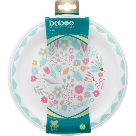 Baboo Тарелка детская Flora